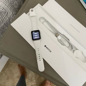 Apple Watch series 1 38MM Silver Aluminum sport